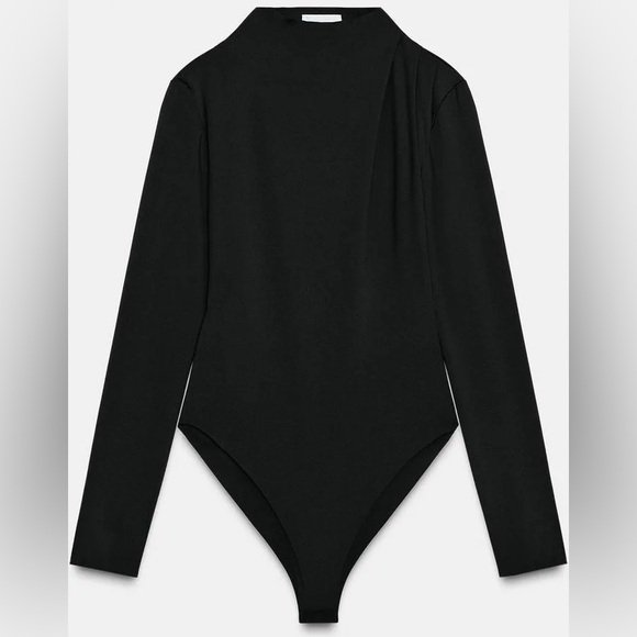 Elegant Black Long Sleeve Bodysuit - Zara - Picture 4 of 7